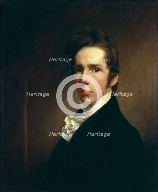 Portrait of a Man, c1815. Creator: Samuel Lovett Waldo.