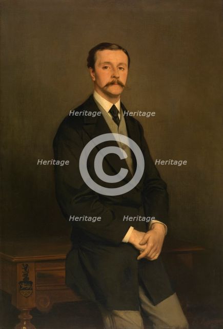 Portrait of a Man, c1870s. Creator: Edouard Agneessens.