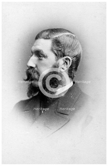Portrait of a man, c1880-1909(?).Artist: Elliott & Fry