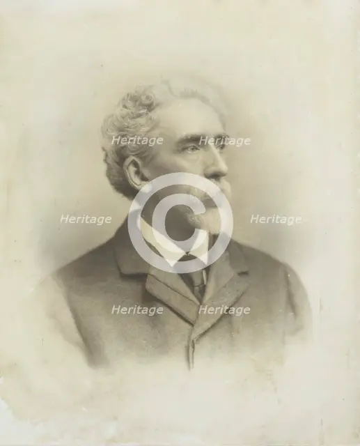 Portrait of a man, c1890. Creator: Unknown.