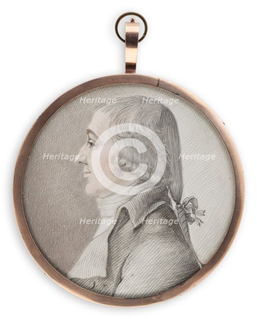 Portrait of a man, c18th century. Creator: Unknown.
