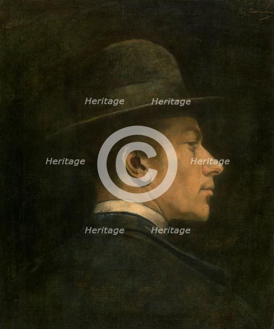 Portrait of a Man, c1900-1930. Creator: Eugene Laermans.