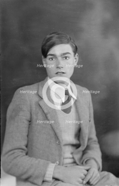 Portrait of a man, c1935. Creator: Kirk & Sons of Cowes.