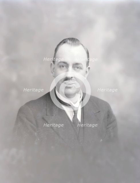Portrait of a man, c1935. Creator: Kirk & Sons of Cowes.