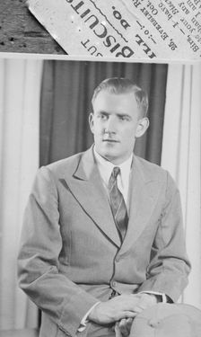 Portrait of a man, c1935. Creator: Kirk & Sons of Cowes