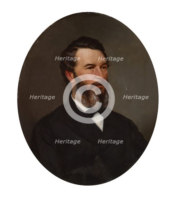 Portrait of a Man, date unknown, c1830-1892. Creator: Jacob Cox.