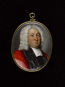 Portrait of a man dressed as a magistrate, between 1710 and 1730. Creator: English School