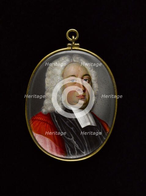 Portrait of a man dressed as a magistrate, between 1710 and 1730. Creator: English School.
