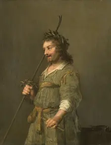 Portrait of a Man Dressed as a Shepherd, c.1630-c.1645. Creator: Hendrik Gerritsz Pot
