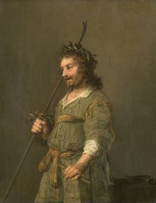 Portrait of a Man Dressed as a Shepherd, c.1630-c.1645. Creator: Hendrik Gerritsz Pot