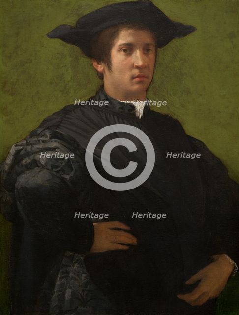 Portrait of a Man, early 1520s. Creator: Rosso Fiorentino.