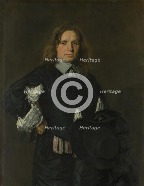 Portrait of a Man, early 1650s. Creator: Frans Hals.