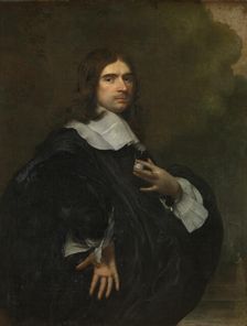 Portrait of a Man, early-mid 17th century. Creator: Adriaen Hanneman