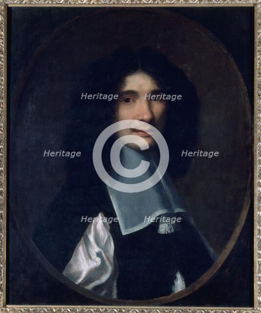 Portrait of a man, formerly identified as Nicolas Fouquet (1615-1680), c1660. Creator: Unknown.