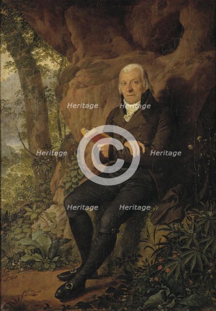 Portrait of a Man, from 1800 until 1810. Creator: Ferdinand Hartmann.