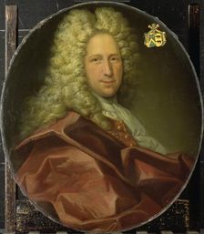 Portrait of a Man from the Balguerie Family, 1719. Creator: Landsberghs