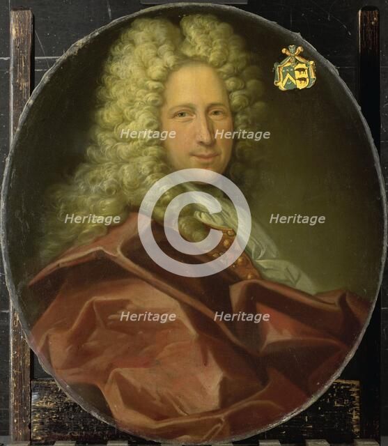 Portrait of a Man from the Balguerie Family, 1719. Creator: Landsberghs.