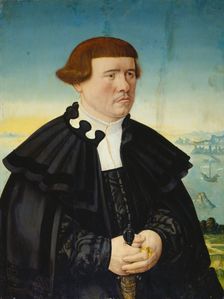 Portrait of a Man from the Stralenberg Family (?), c1545. Creator: Conrad Faber von Creuznach