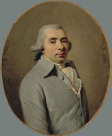 Portrait of a man from the revolutionary period, between 1752 and 1797. Creator: Unknown