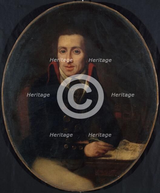 Portrait of a man from the revolutionary period, between 1789 and 1799. Creator: Unknown.