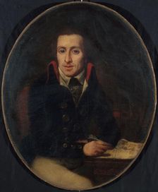 Portrait of a man from the revolutionary period, between 1789 and 1799. Creator: Unknown
