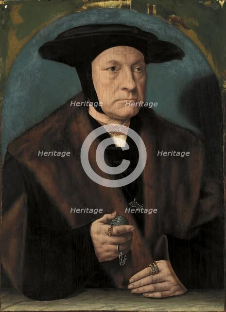 Portrait of a Man from the Weinsberg Family, 1538. Creator: Bartholomaeus Bruyn the Elder.