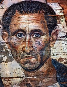 Portrait of a man, from El Fayum in Egypt