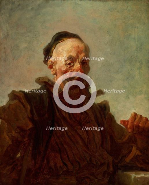 Portrait of a Man in Costume, 1768/70. Creator: Jean-Honore Fragonard.