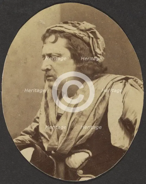 Portrait of a Man in Costume, late 19th century. Creator: Unknown.
