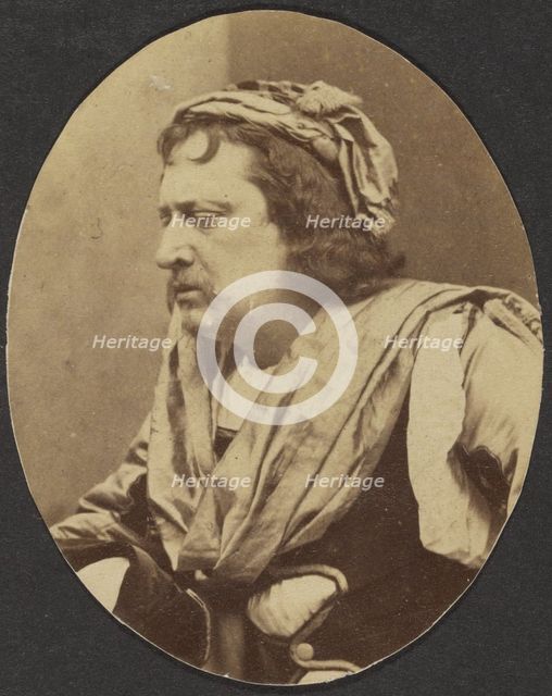 Portrait of a Man in Costume, late 19th century. Creator: Unknown.
