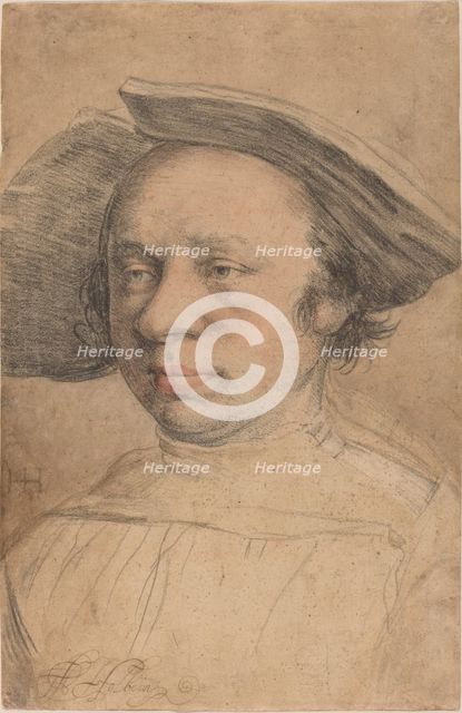 Portrait of a Man in a Broad-Brimmed Hat, c. 1526.
