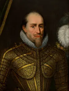 Portrait of a Man in Armour, 1st half of 17th century. Creator: Michiel van Mierevelt