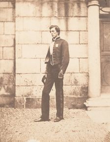 Portrait of a Man in Military Regalia, ca. 1859. Creator: Horatio Ross