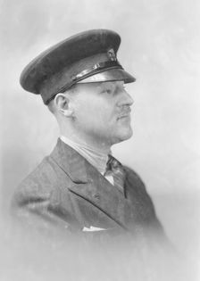 Portrait of a man in uniform, c1935. Creator: Kirk & Sons of Cowes