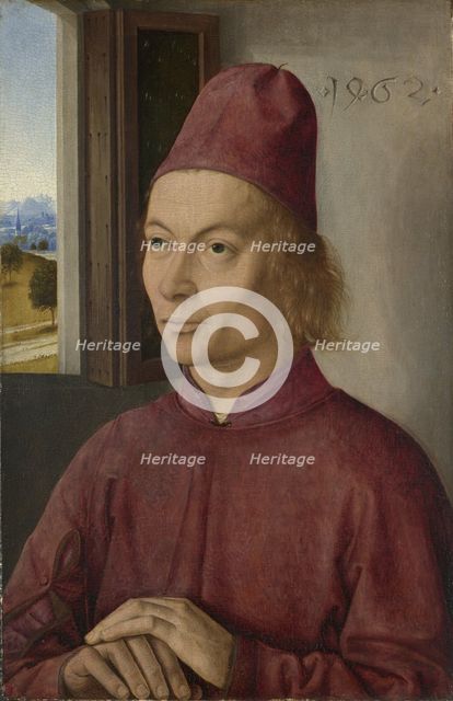 Portrait of a Man (Jan van Winckele?), 1462. Artist: Bouts, Dirk (1410/20-1475)
