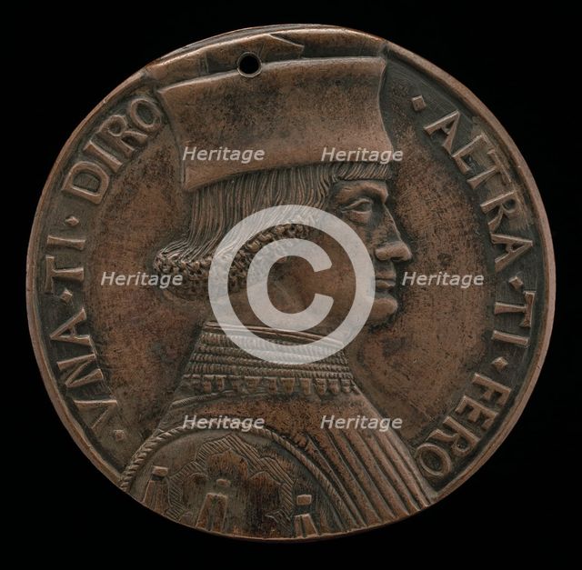 Portrait of a Man [obverse], c. 1470/1500. Creator: Unknown.