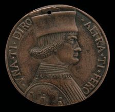 Portrait of a Man [obverse], c. 1470/1500. Creator: Unknown