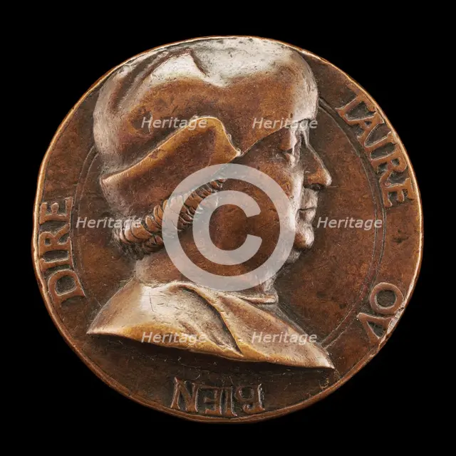 Portrait of a Man [obverse]. Creator: Regnault Danet.