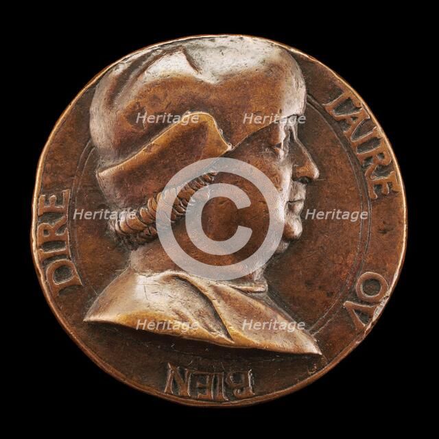 Portrait of a Man [obverse]. Creator: Regnault Danet.