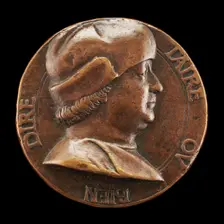 Portrait of a Man [obverse]. Creator: Regnault Danet
