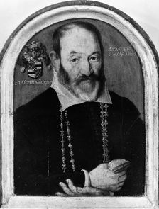 Portrait of a Man of the Moncheaux Family. Creator: Unknown