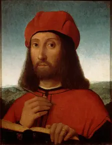 Portrait of a Man late 15th or early 16th century. Artist: Antonio de Saliba