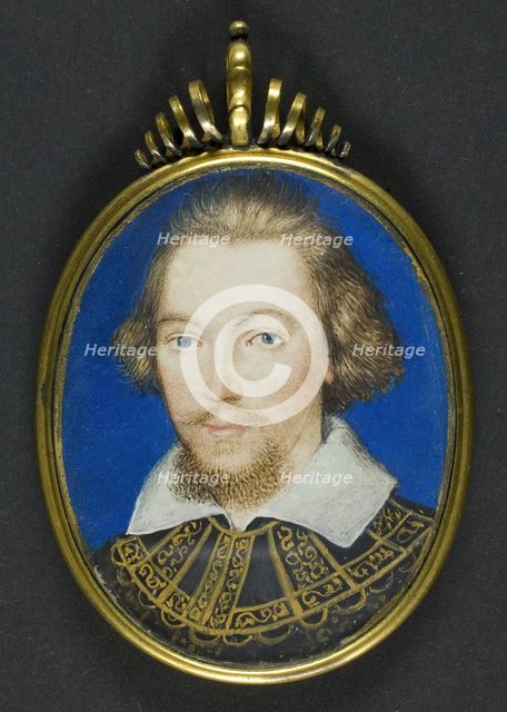 Portrait of a Man, late 16th/early 17th century. Creator: Isaac Oliver I.