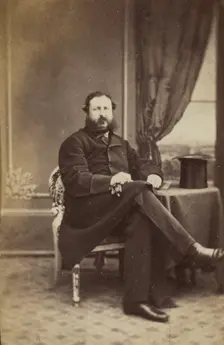 Portrait of a Man, late 19th century. Creator: Unknown