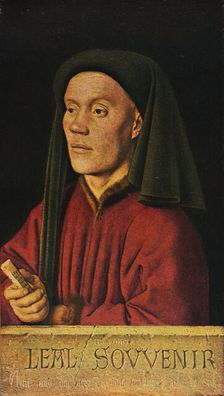 Portrait of a Man ('Léal Souvenir') 1432, (1909). Artist: Jan van Eyck