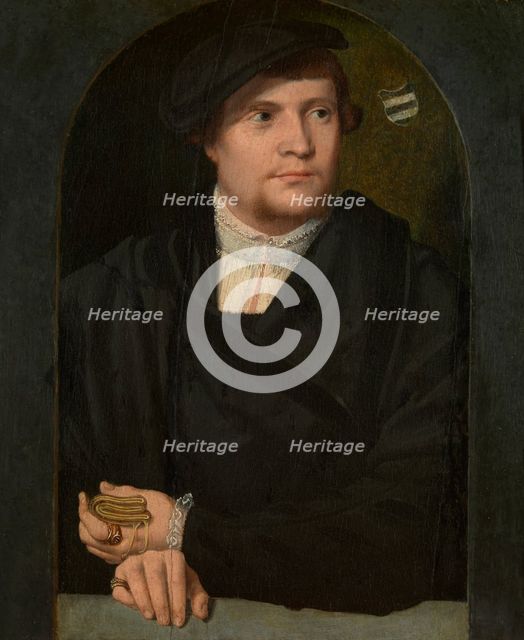 Portrait of a Man, mid-16th century. Creator: Bartholomaeus Bruyn the Elder.