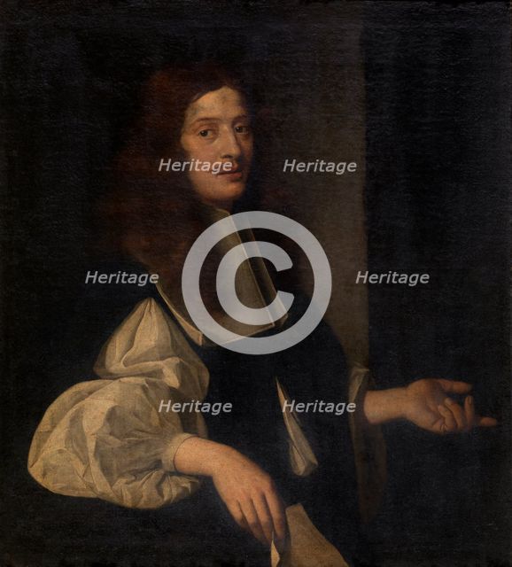 Portrait of a Man, mid-late 17th century. Creator: Benjamin von Block.