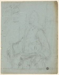 Portrait of a Man, n.d. Creator: Possibly William Hoare (English, c. 1707-1792) or Godfrey Kneller (English, born Germany, 1646-1723) or Charles Jervas (Irish, c. 1675-1739)