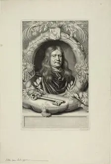 Portrait of a Man, n.d. Creator: Pierre Louis van Schuppen
