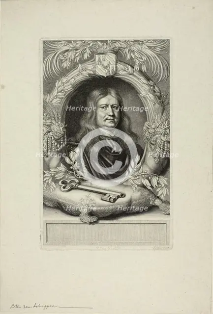 Portrait of a Man, n.d. Creator: Pierre Louis van Schuppen.